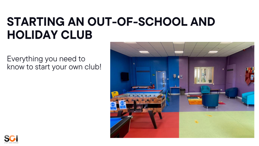 Starting an out-of-school and holiday club for kids