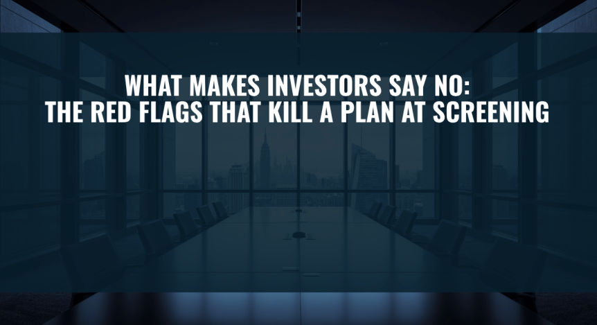 business plan red flags