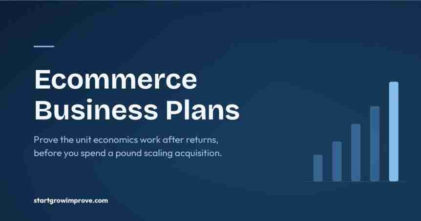 eCommerce business plan