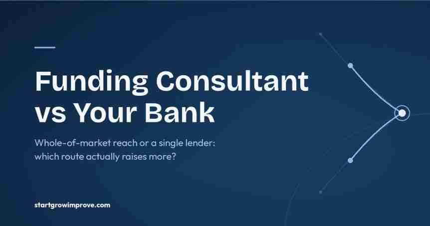 funding consultant vs bank