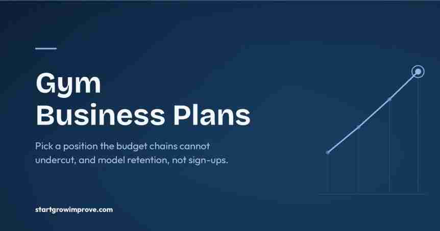 gym business plan