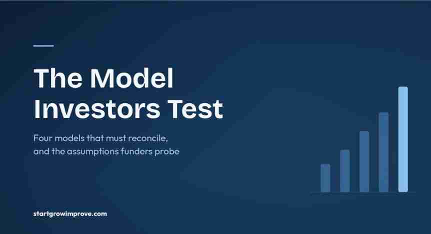 startup financial model