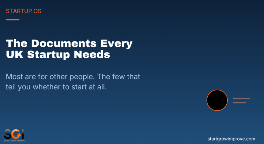 startup documents